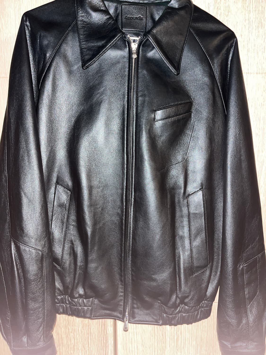 머듈 레더 자켓 3사이즈 상품이미지2