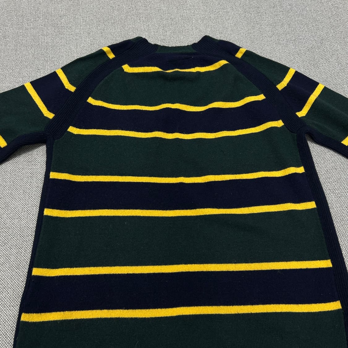 사카이 체스트포켓 스트라이프 울 니트(1) 상품이미지6