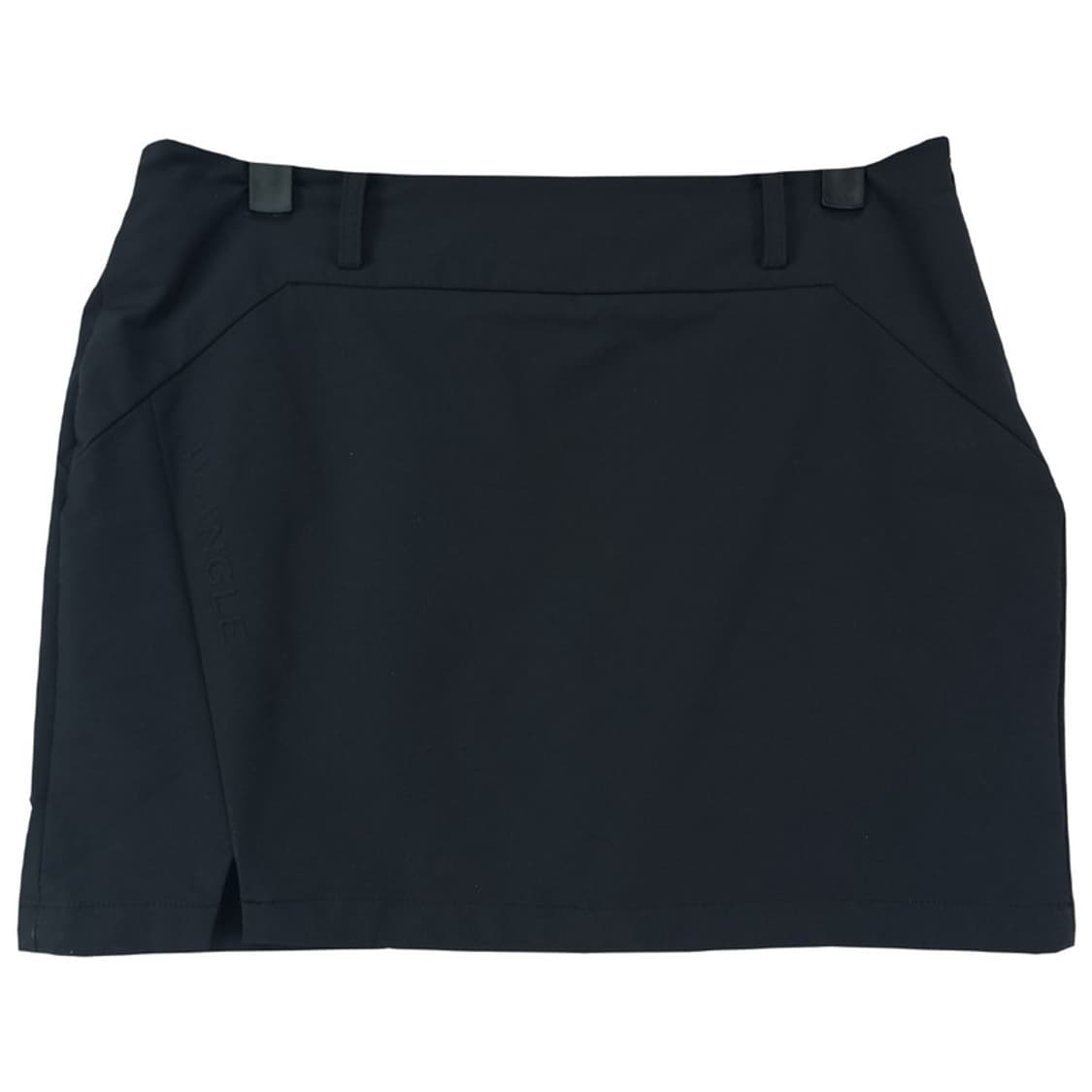 [와이드앵글] 골프 미니스커트 골프 치마 블랙 M19367 상품이미지2