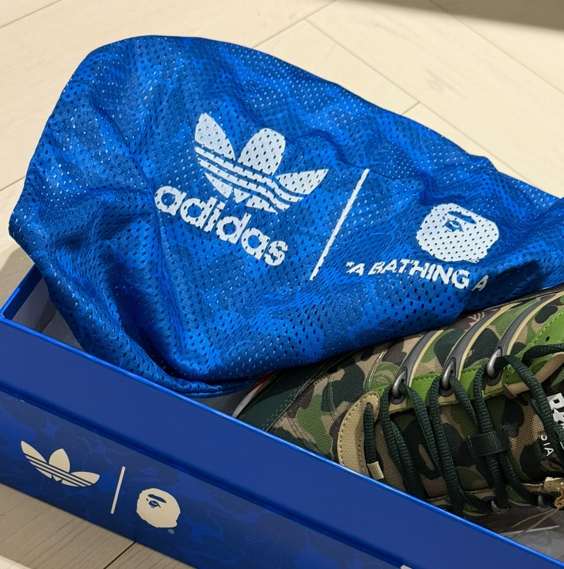 삽니다) 아디다스 베이프 짐색 상품이미지1