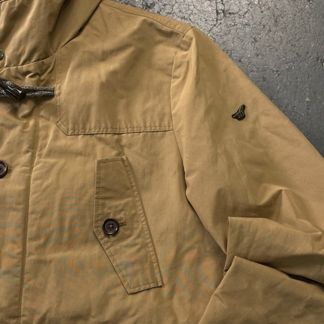 100 헨리코튼 누빔 헌팅 피쉬테일 자켓 상품이미지2