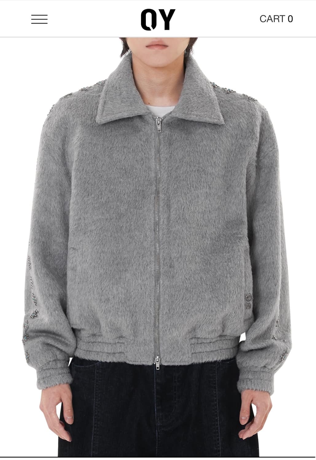 오와이 스터드 자켓 상품이미지2