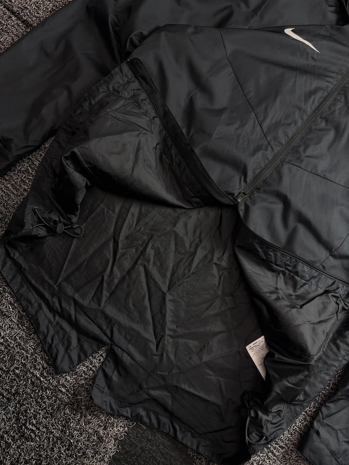 나이키 스우시 쉴드 블랙 후디 바람막이 3603 상품이미지3