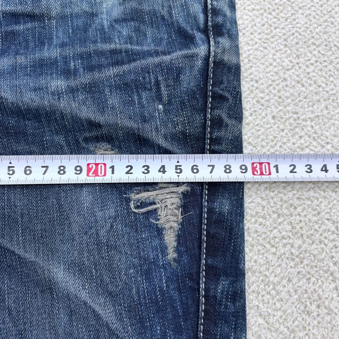 27 새상품 버커루 빈티지 워싱 데님 팬츠 0521E 상품이미지8