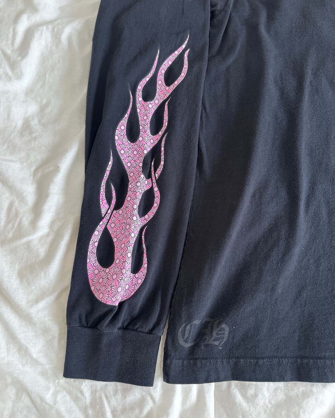 vintage chrome hearts flame LS(hold) 상품이미지4
