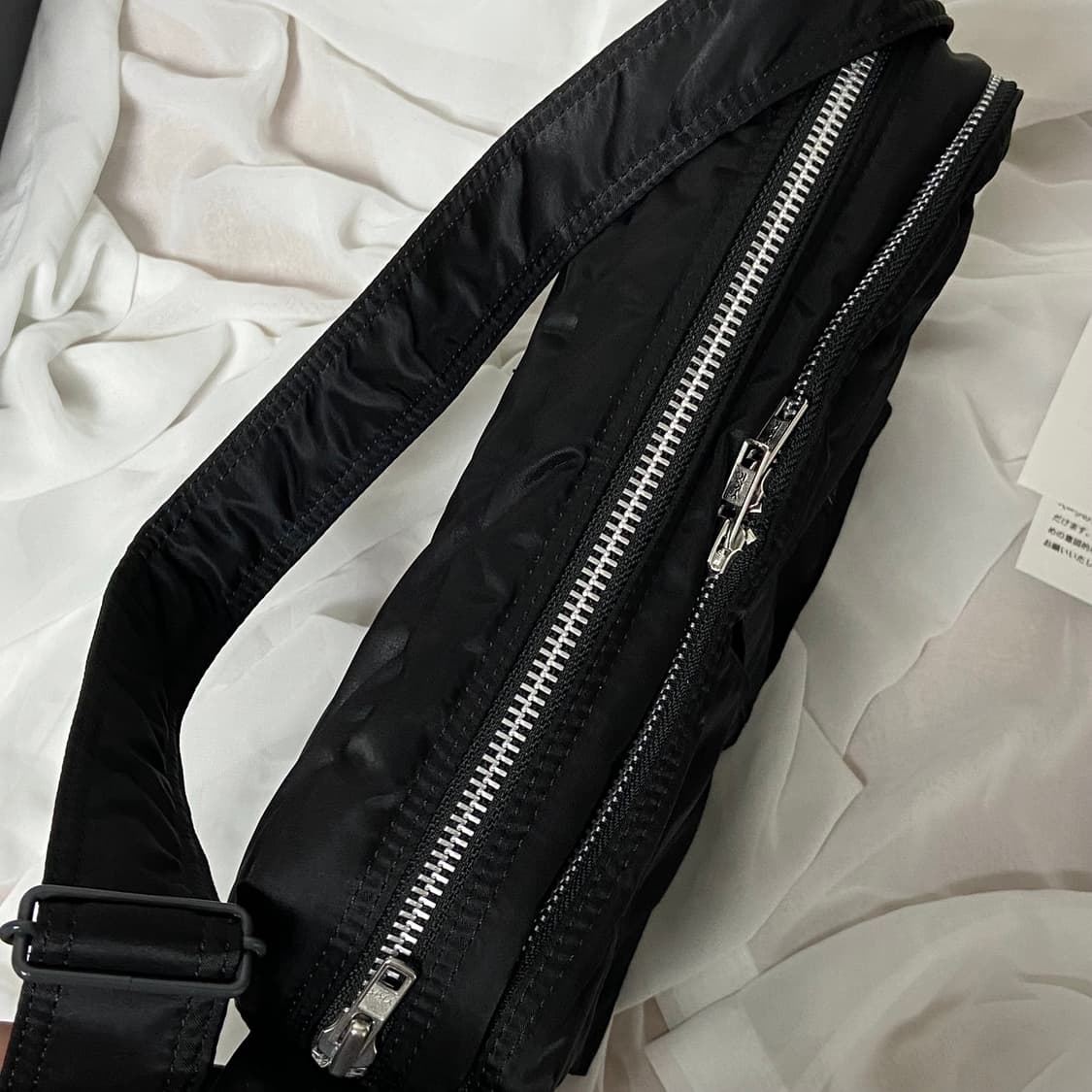 미사용)PORTER 포터 탱커 숄더백 L 블랙 상품이미지3