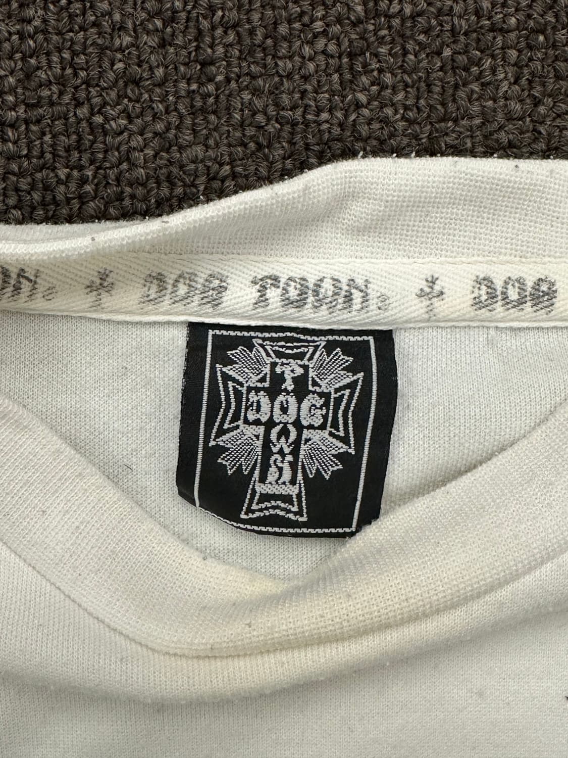 OS)DogTown 빈티지 그래픽 화이트 긴팔 상품이미지6