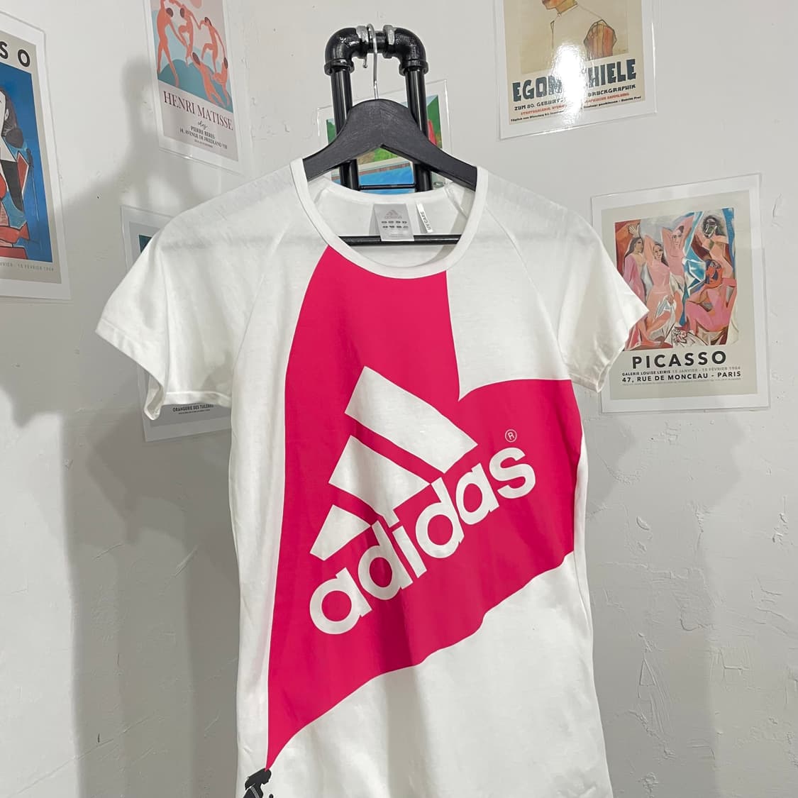 아디다스 네오 하트 프린팅 반팔티 상품이미지4