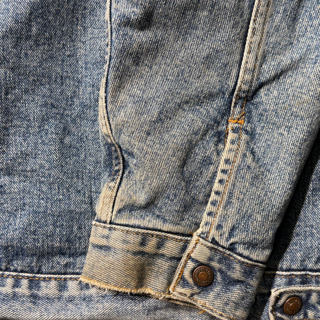 90s 리바이스 쉐르파 데님 트러커 (old-8521) 상품이미지8