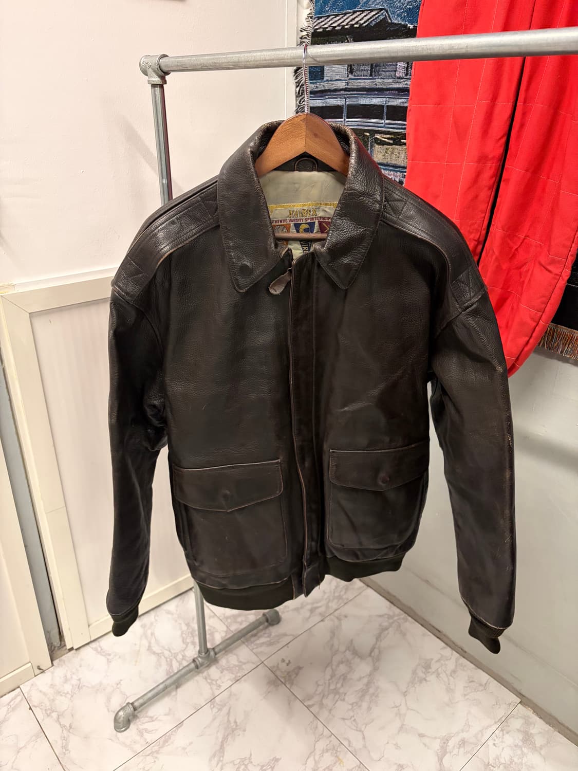 (정품/XXL)아비렉스 A-2 자켓 a1 상품이미지2