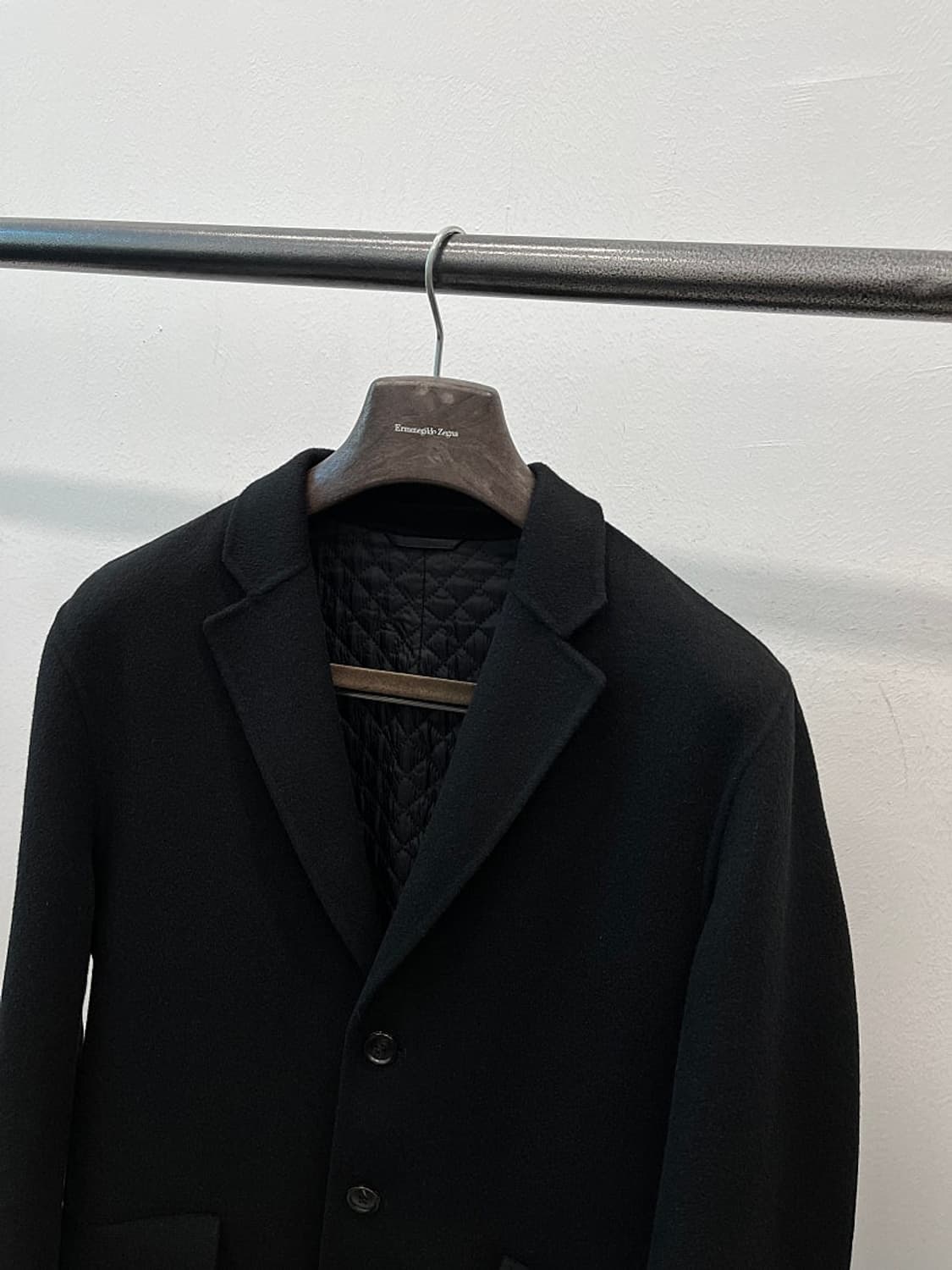 100) 빈폴 핸드메이드 캐시미어 코트 
 상품이미지3