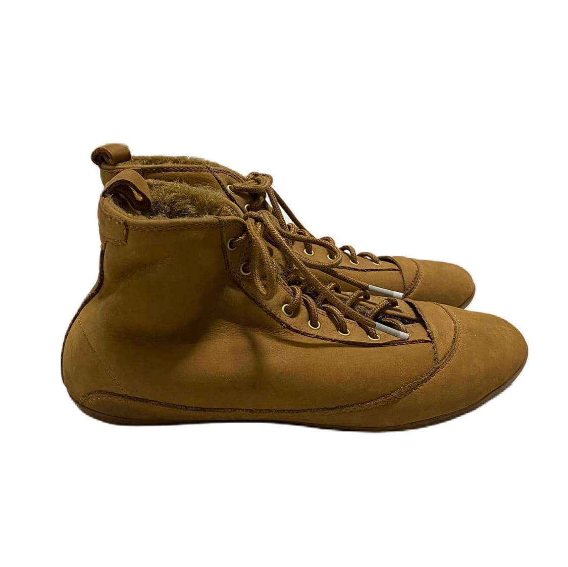 adidas vtg brown fur high top 상품이미지4