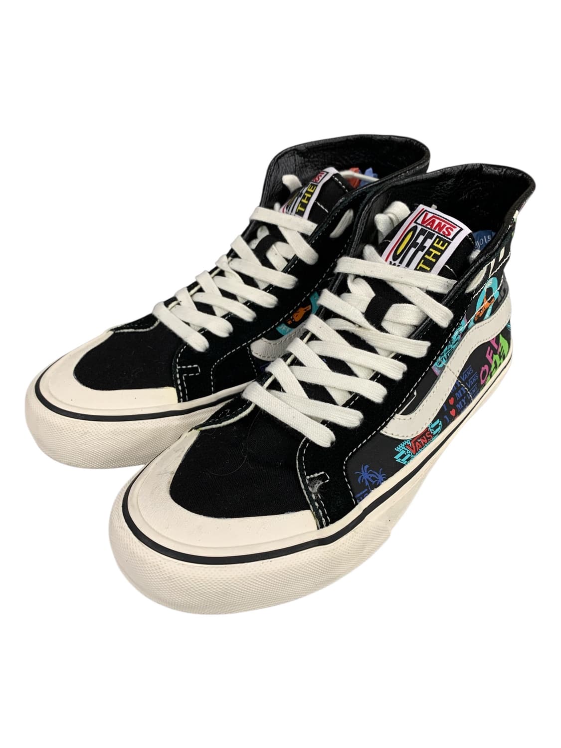 반스 스케이트 하이 138 디콘 V66 블랙 멀티 250 상품이미지2