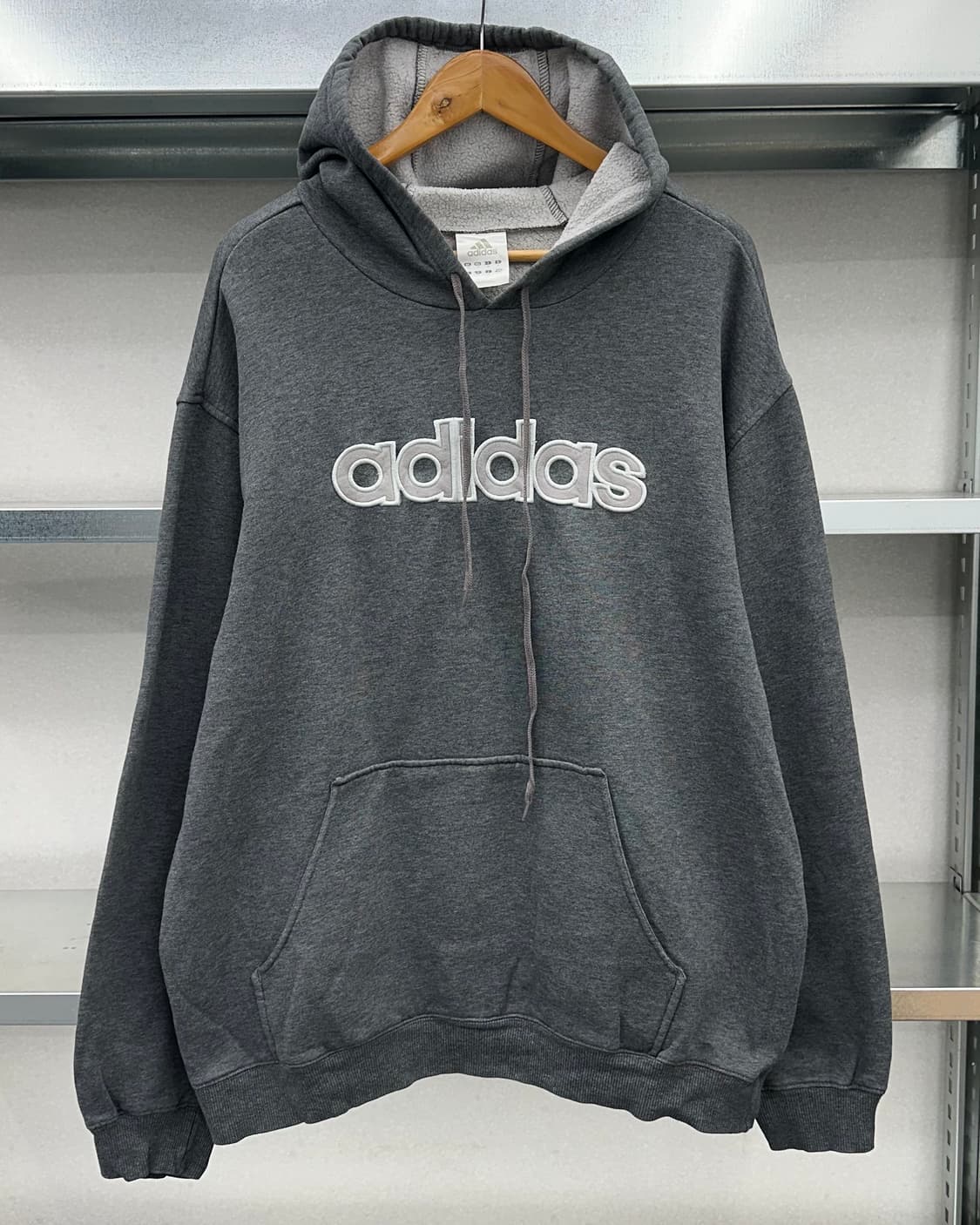 (XL)00'S 아디다스 빅로고 후드-M1307 상품이미지1