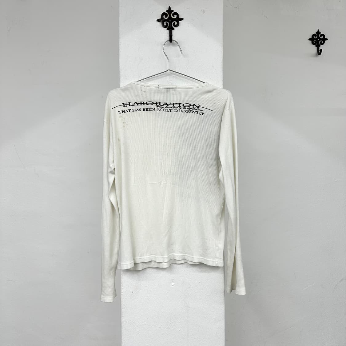 Skull lettering printing sleeve 상품이미지3