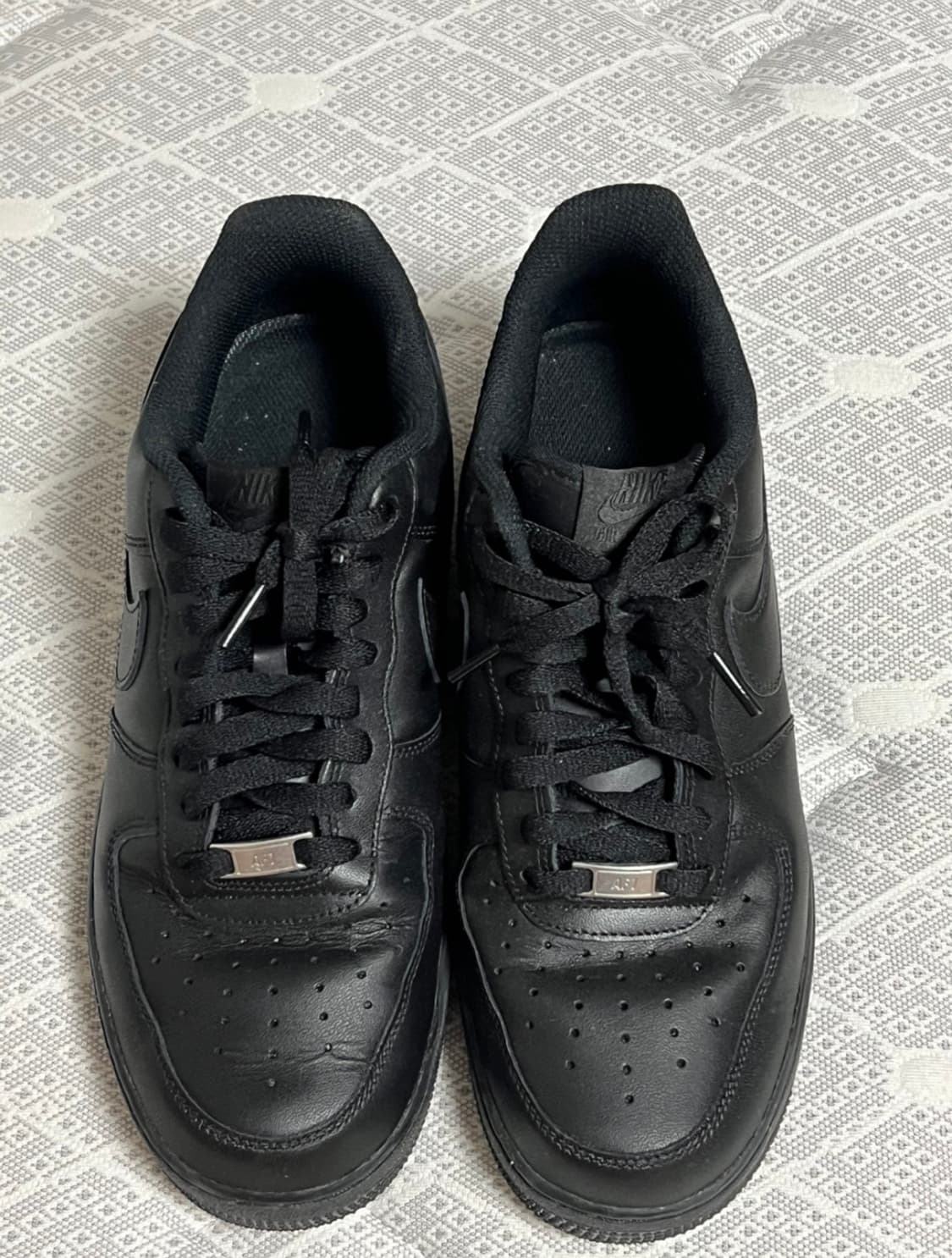 나이키 에어포스1 올블랙 상품이미지1