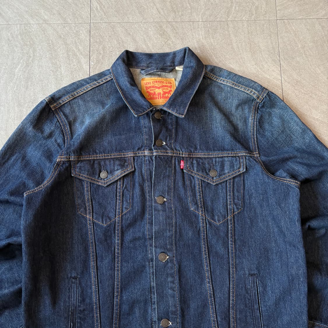 리바이스 정품 청 데님 자켓  상품이미지3