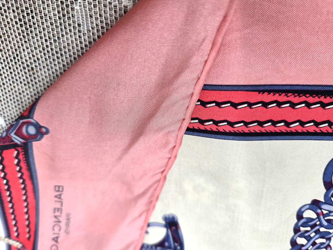 발렌시아가 실크 스카프 (made in italy) 상품이미지6