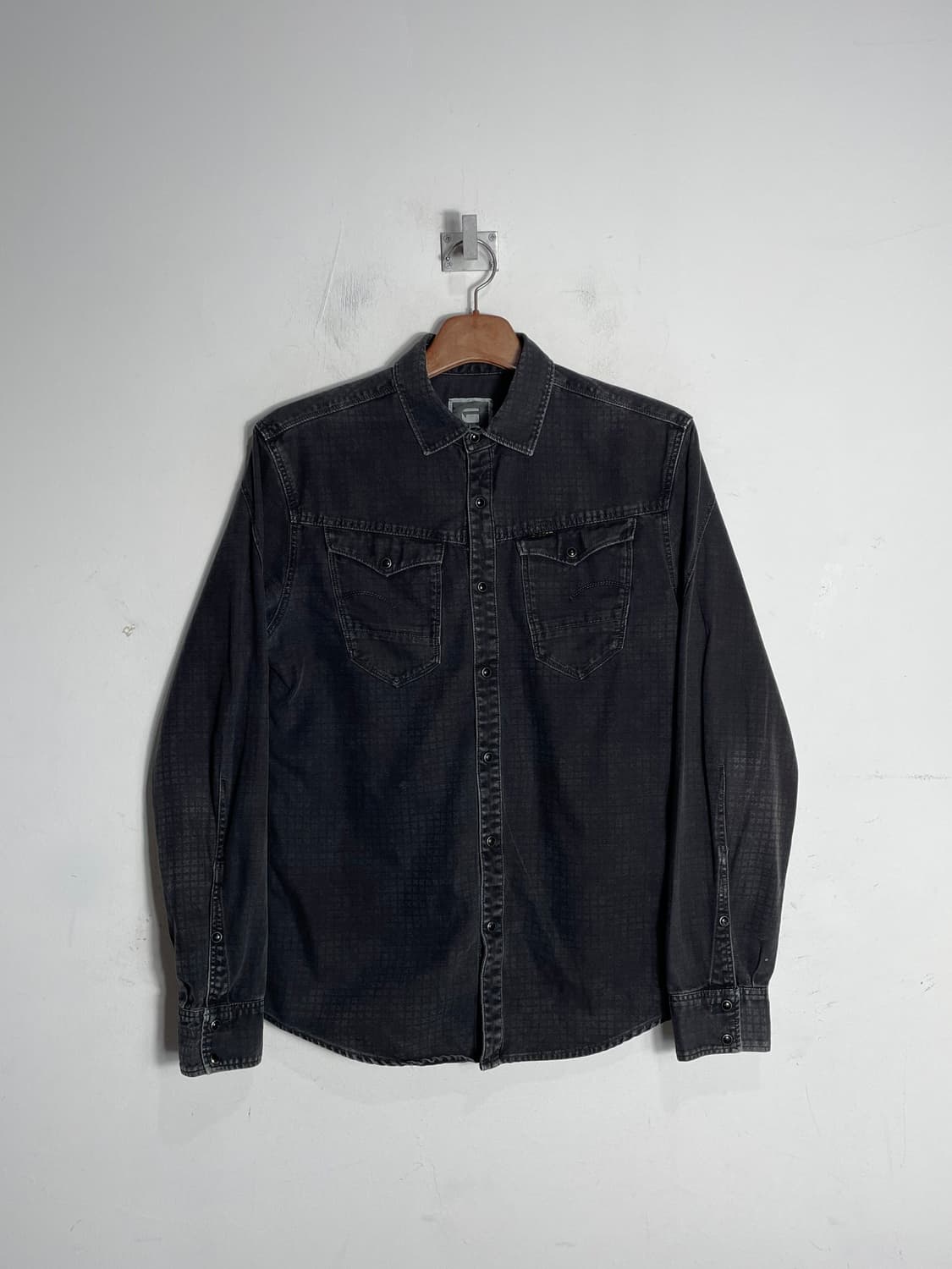 G-STAR RAW 블랙 흑청 셔츠 상품이미지1