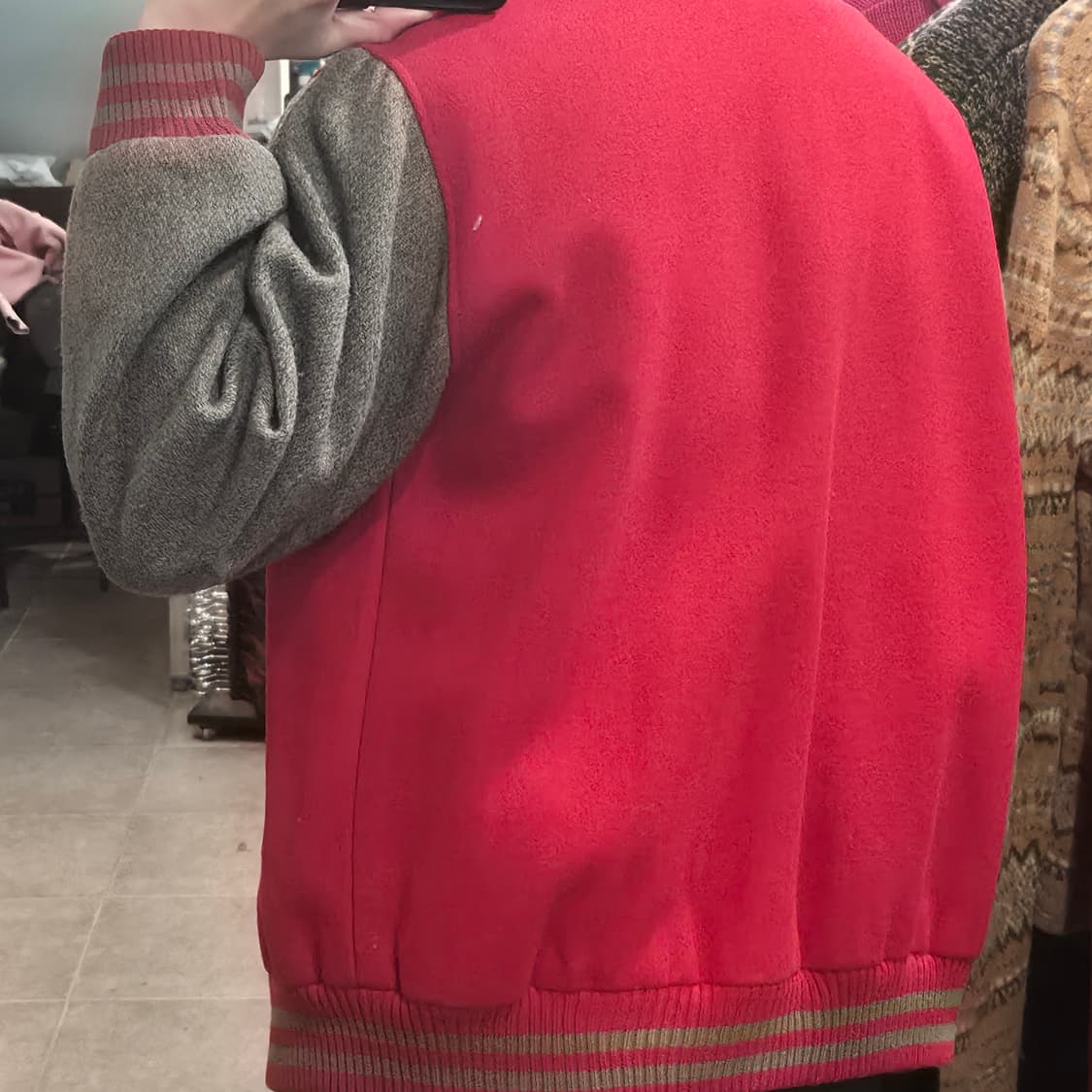 [NO.9] 스누피 스포츠웨어 바시티 자켓 상품이미지4