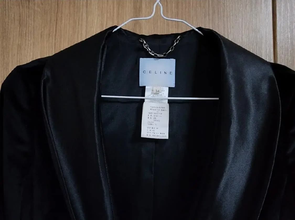 (44)여성 셀린느 빈티지 벨벳 자켓 상품이미지2