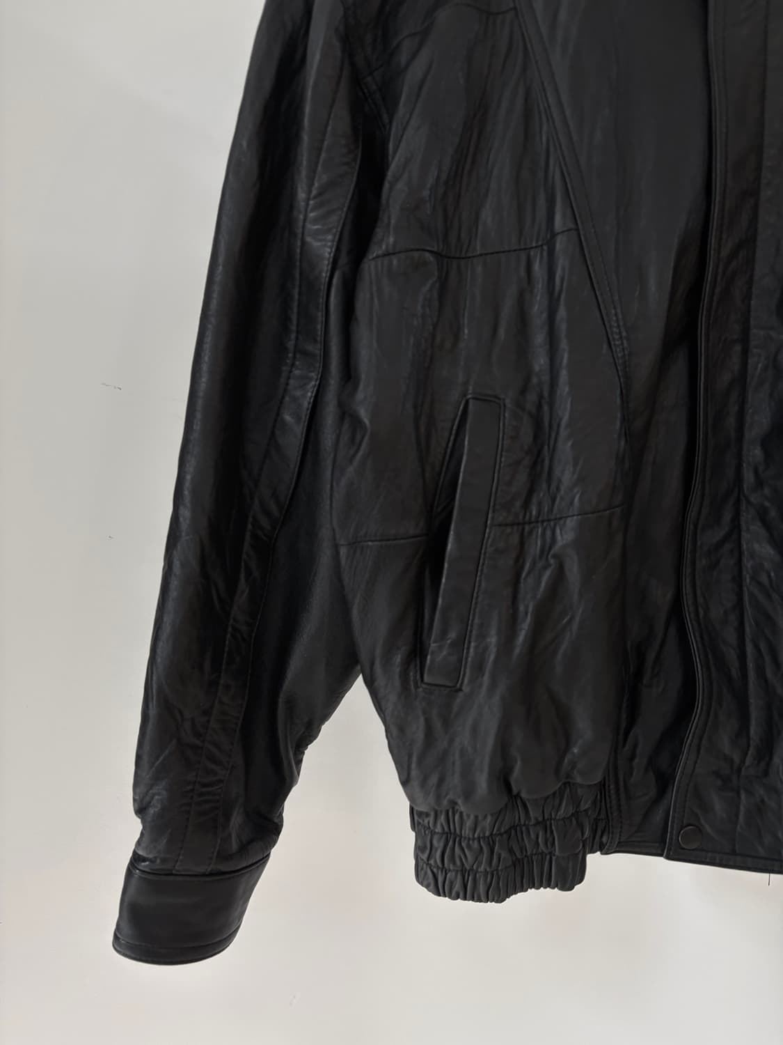 vintage leather jacket  상품이미지4