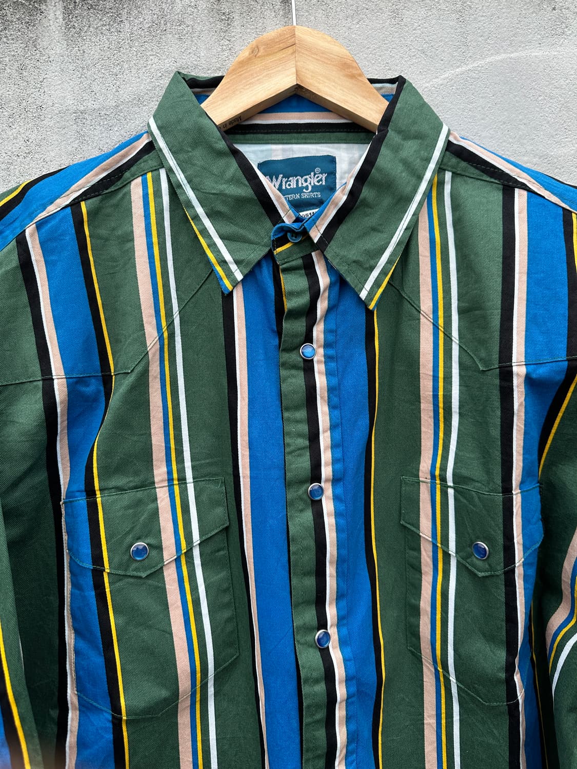 [2XL-3XL] 랭글러 스트라이프 웨스턴 셔츠 상품이미지2