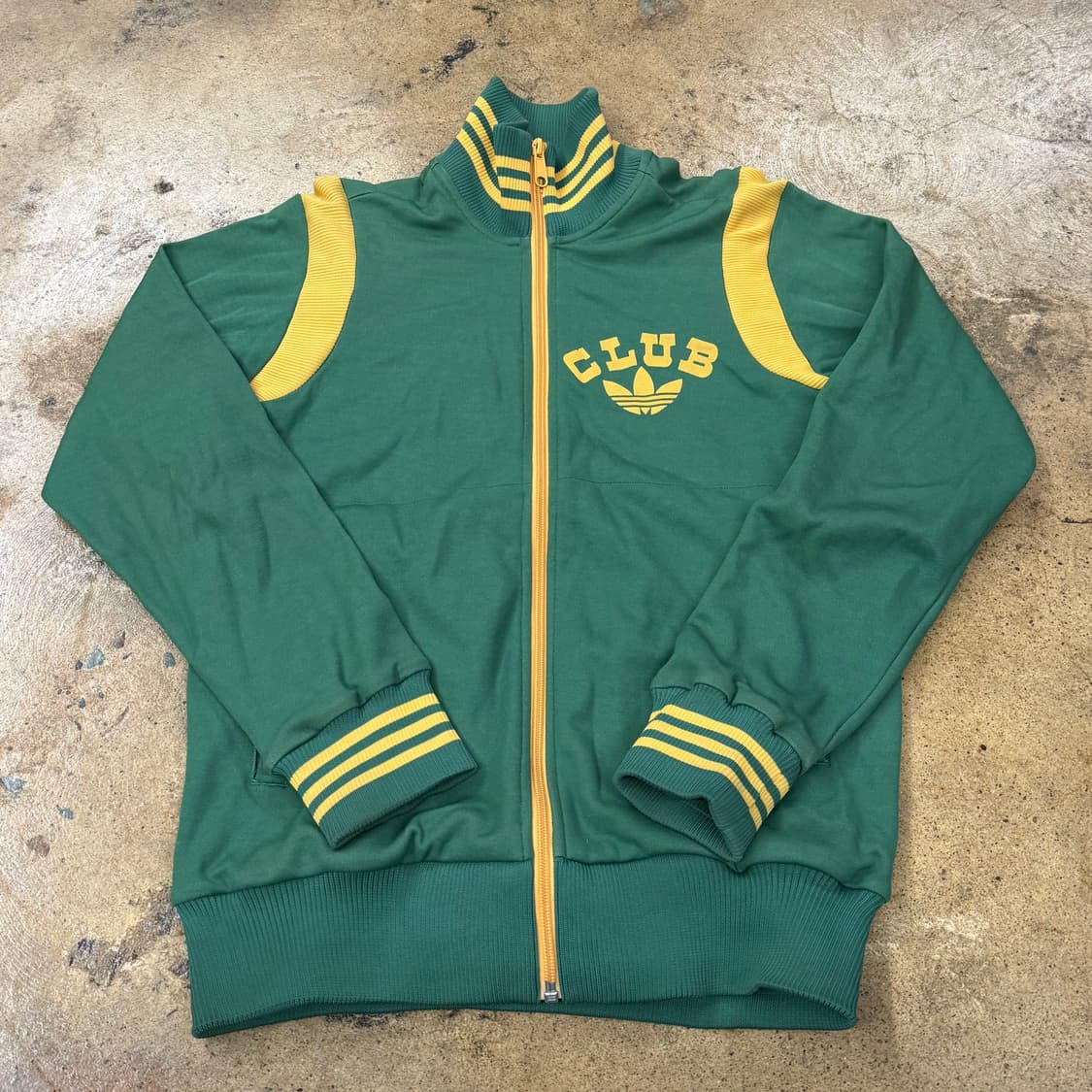 [ 정품/90 ] 아디다스 파이어버드 딥 그린 클럽 트랙탑 져지 b8 상품이미지2