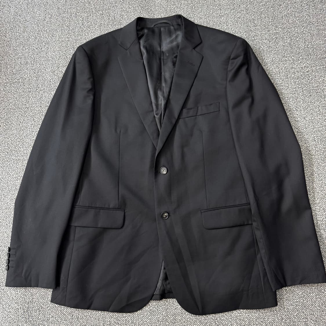 발망 슬림핏 블랙 블레이저 상품이미지1