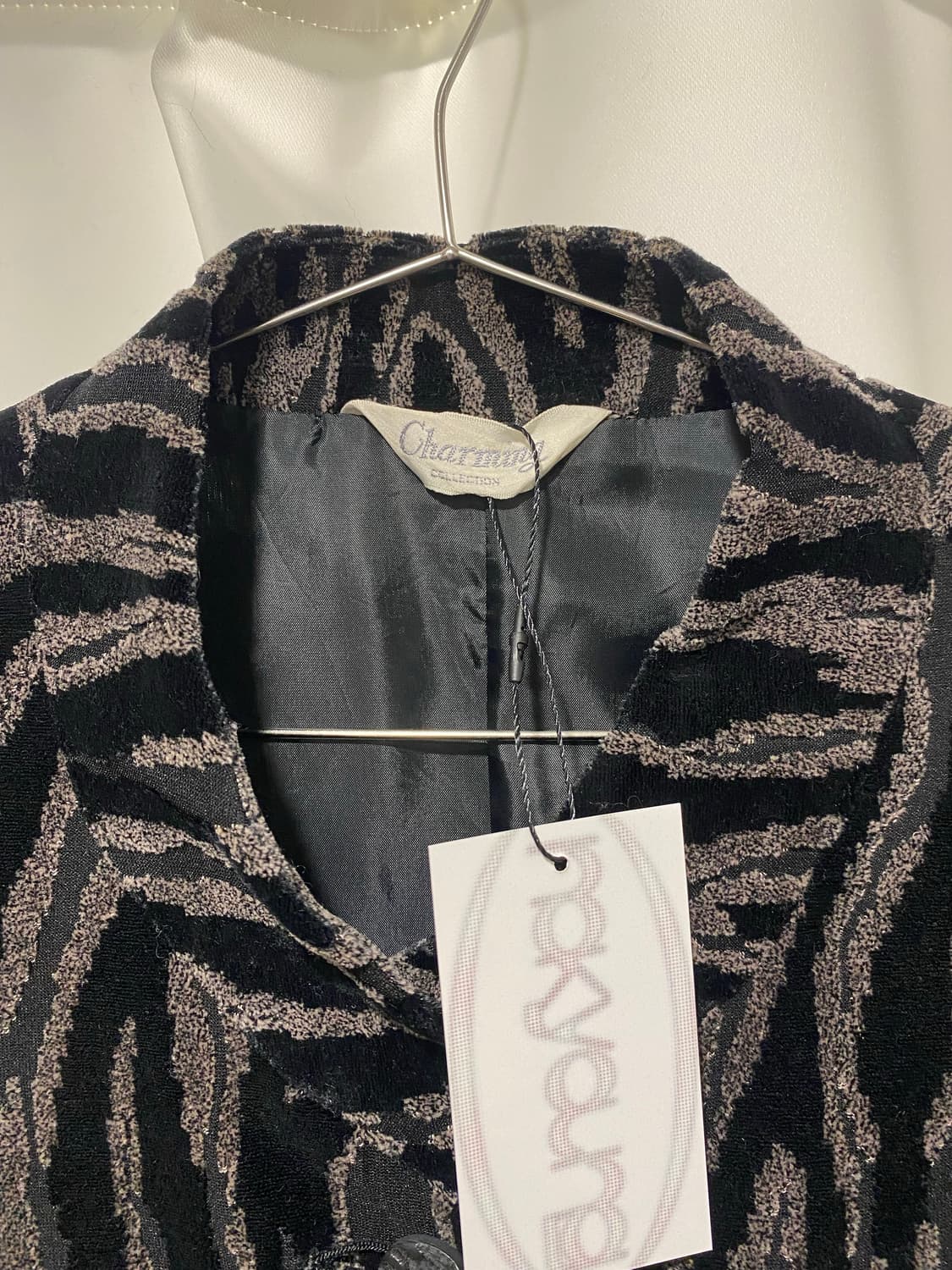 지브라 패턴 빈티지 자켓 상품이미지2