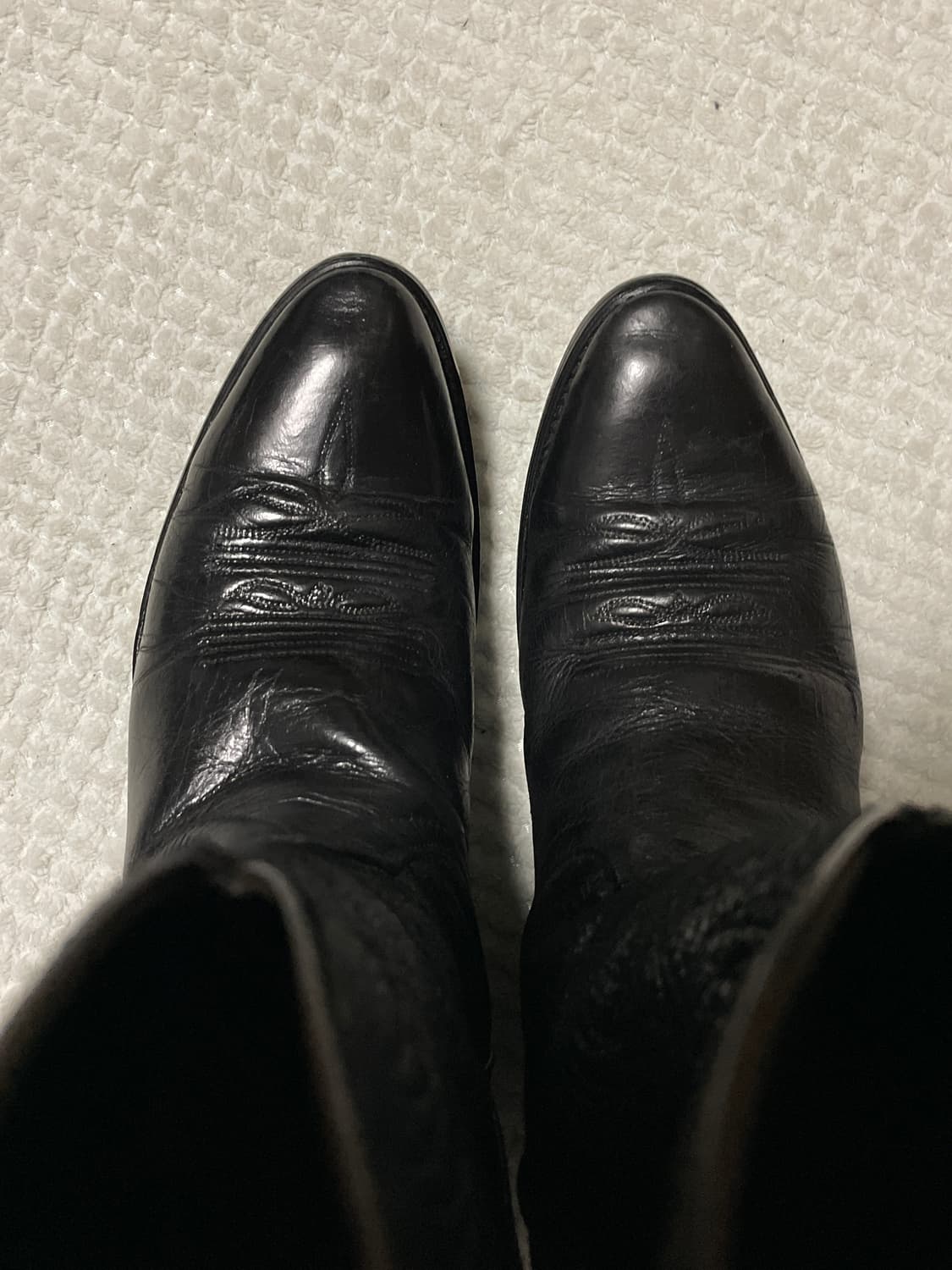 [10 1/2D] Laredo 라레도 웨스턴 카우보이 부츠 블랙 상품이미지8