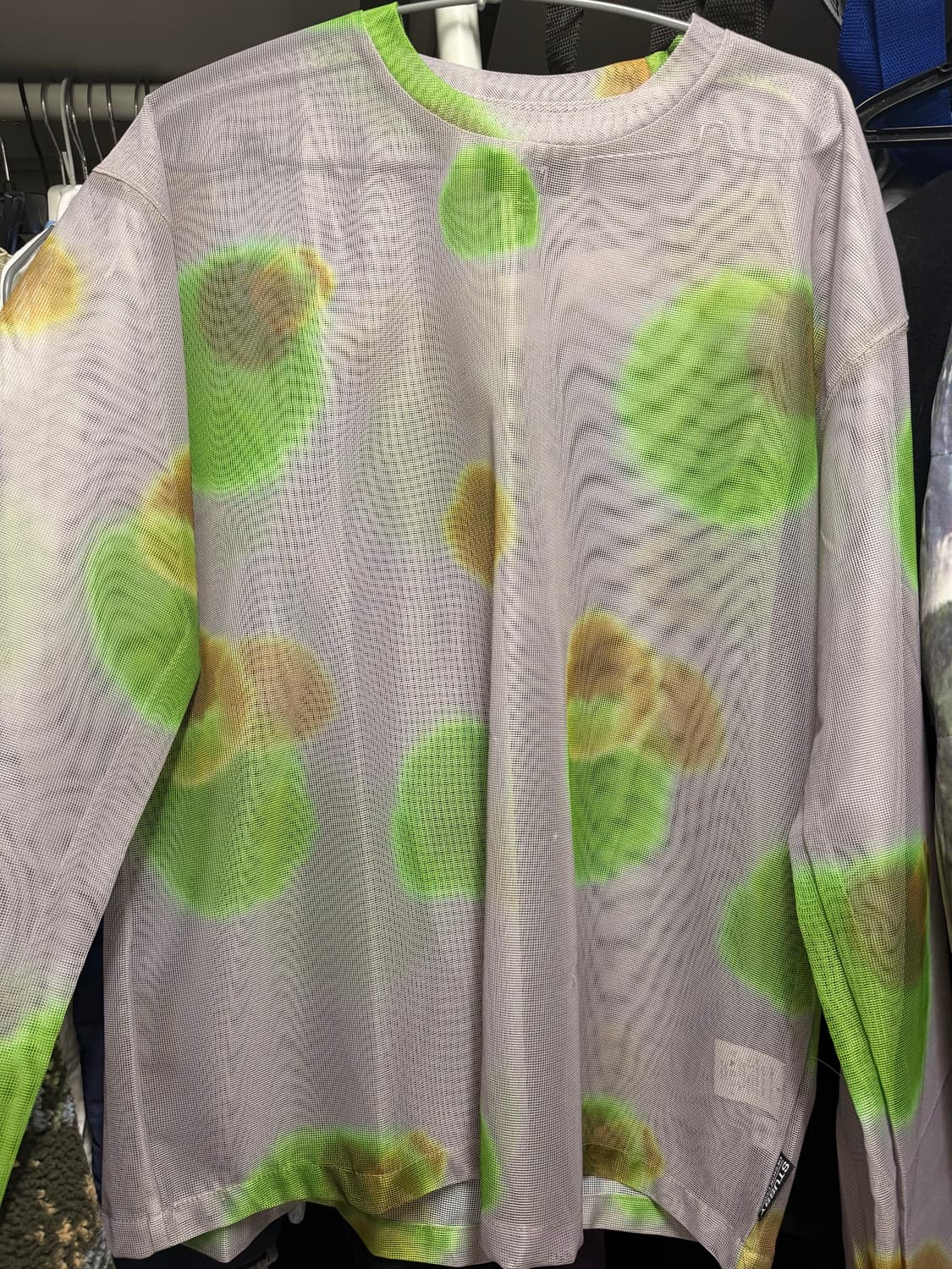 스투시 메쉬 롱슬리브 티 상품이미지2