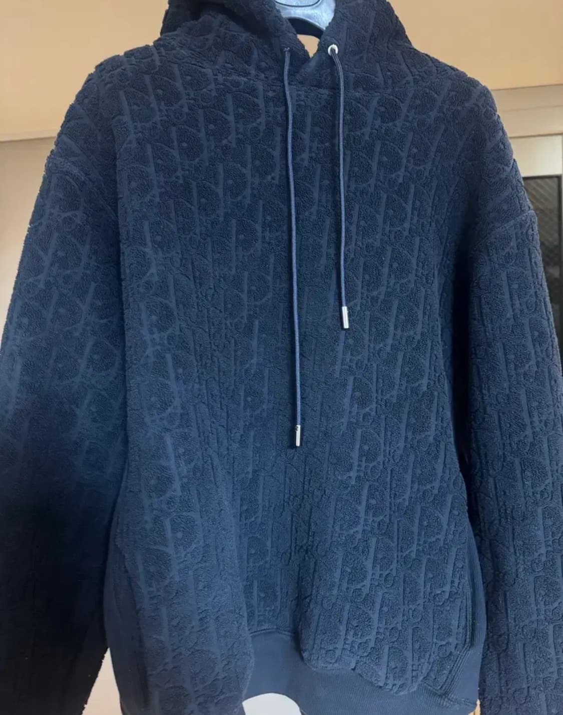 디올 오블리크 테리 후드티 XL 상품이미지1