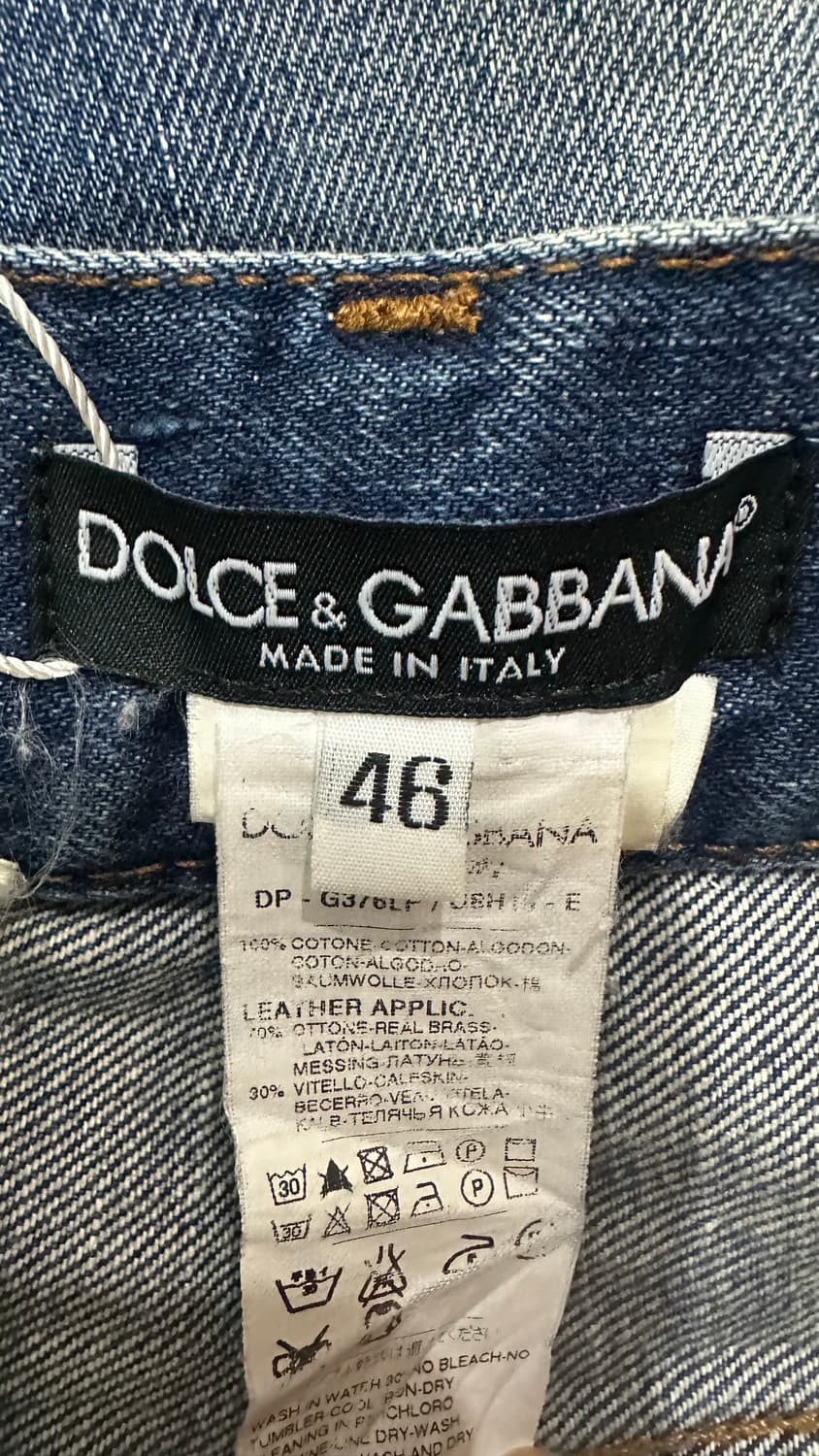 돌체앤가바나 남성 데님 청바지 46 정품 상품이미지4
