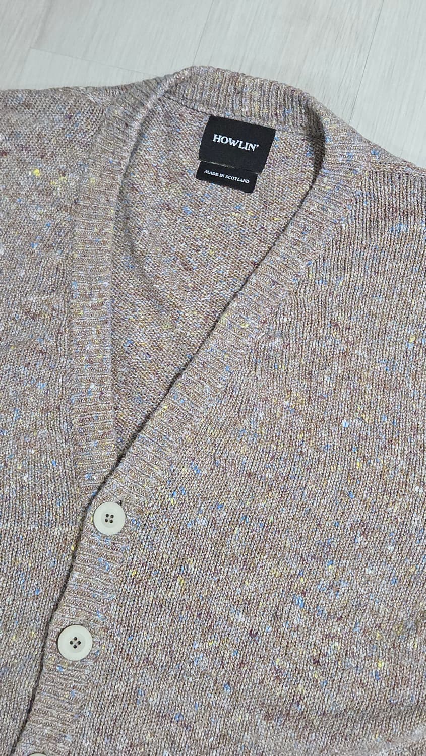 (착샷) 하울린 크리스탈 가디건 카멜 믹스 상품이미지2