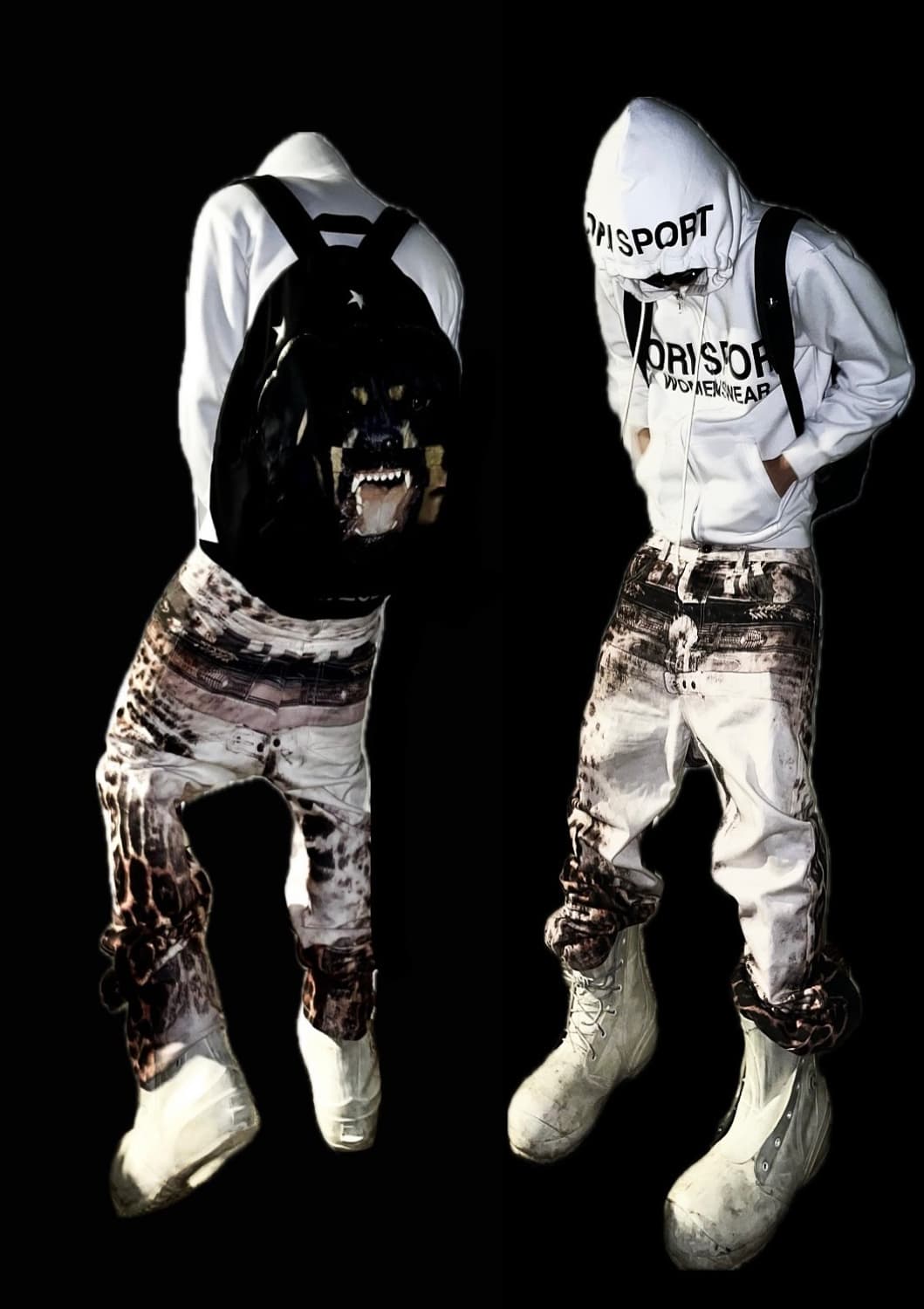 Leopard Denim Pants 🐆 [M] 상품이미지2