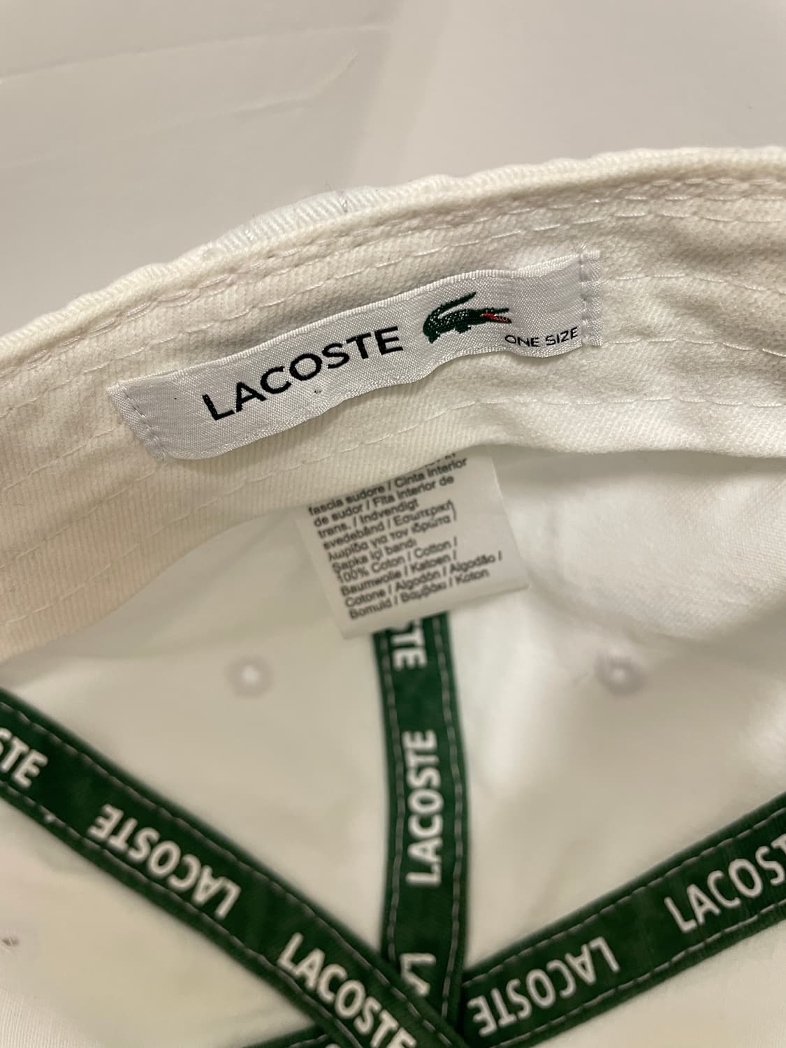 라코스테 빅로고 볼캡 상품이미지5