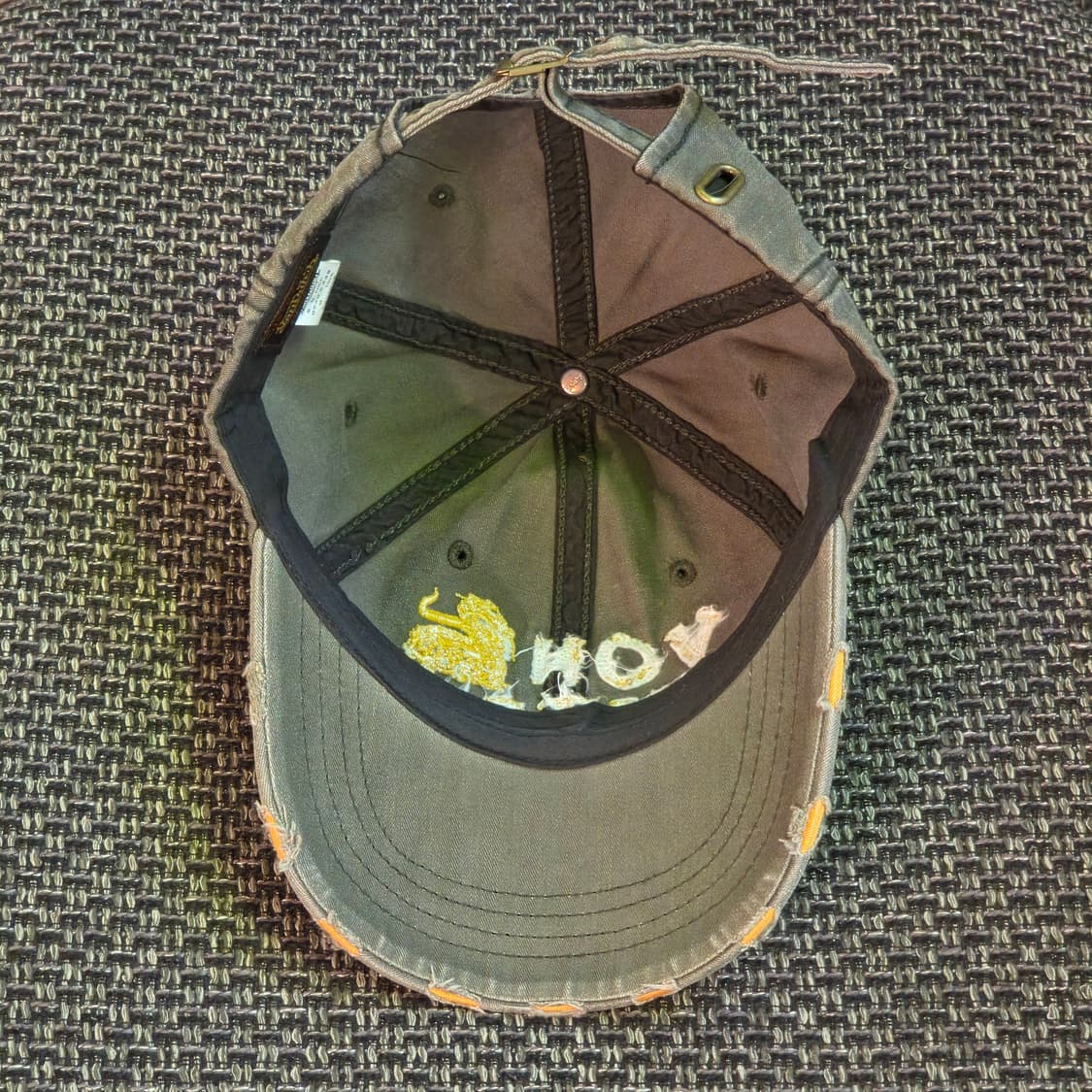 본더치 데미지 볼캡 모자 상품이미지3