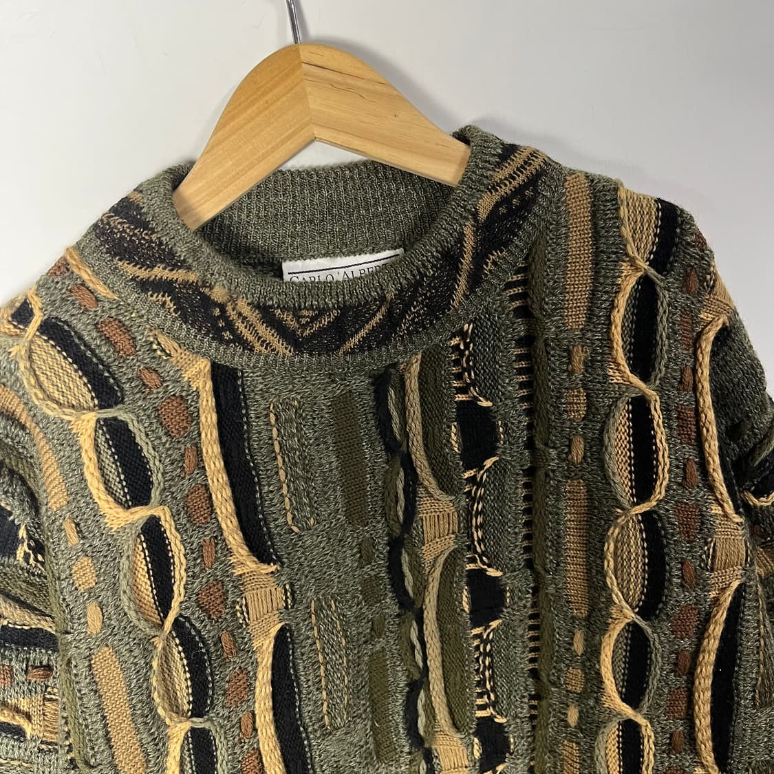 [JPN] 오스트레일리아 메이드 3D 케이블 울 니트 상품이미지3