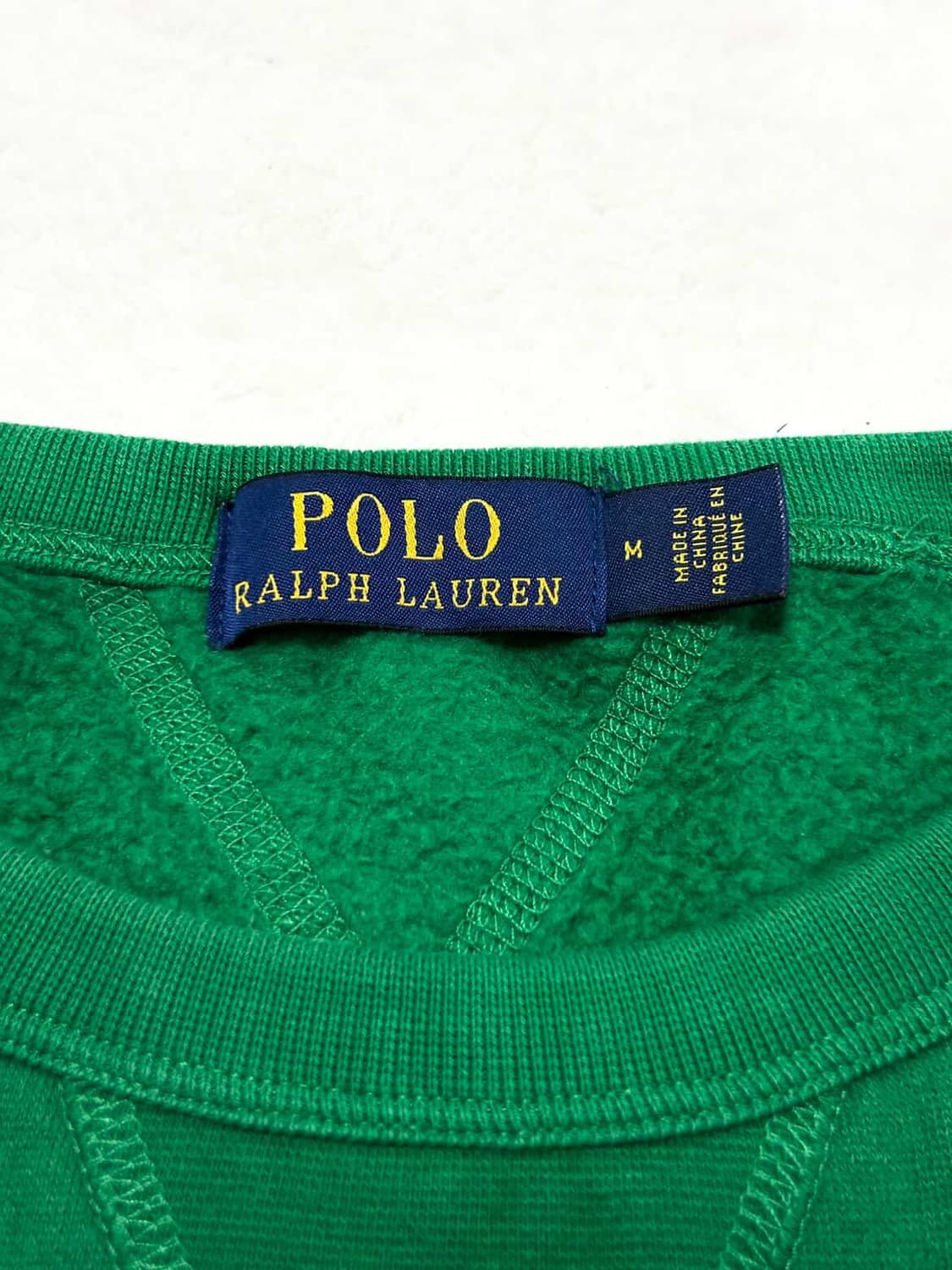 폴로 빅로고 딥그린 맨투맨 상품이미지6
