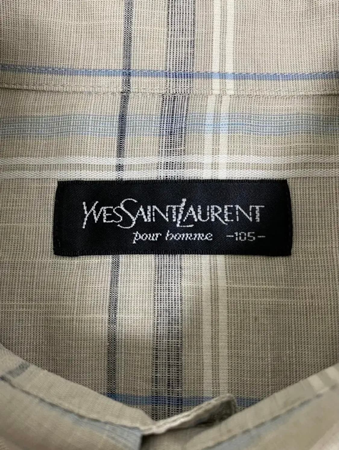 YVES SAINT LAURENT 입생로랑 YSL 로고 셔츠 상품이미지5
