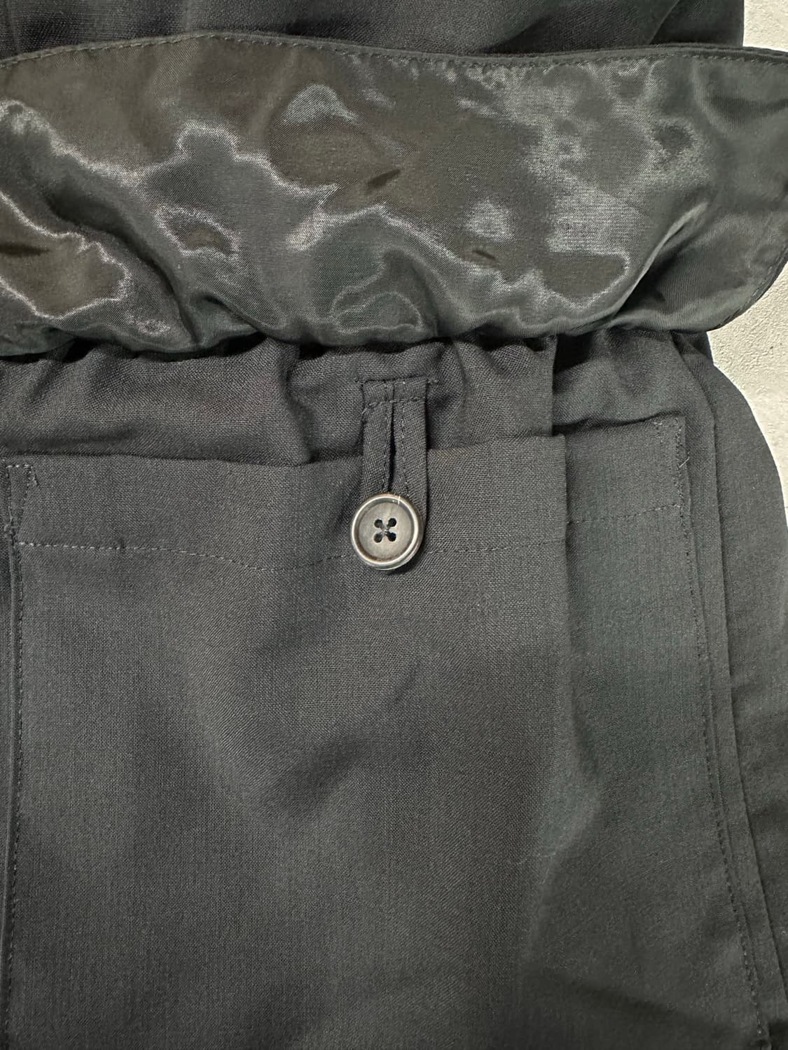90s Y’s for men Yohji Yamamoto 울 개더 블레이저 상품이미지7