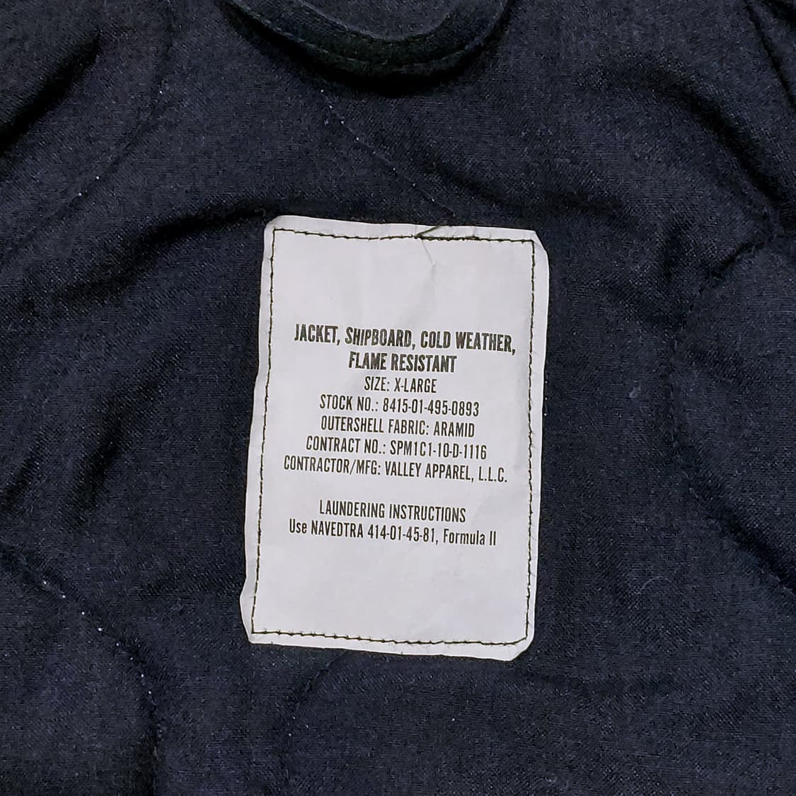 usn 쉽보드자켓 콜드웨더 자켓 아라미드 xl (110-115) 상품이미지8