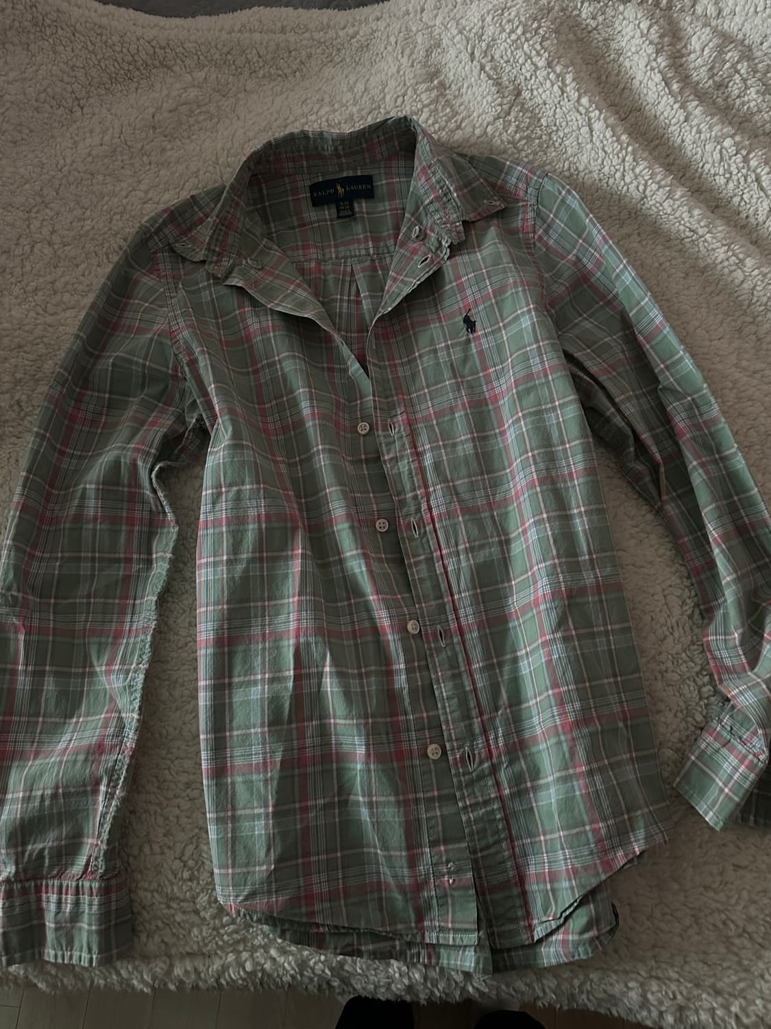 폴로 랄프로렌 체크 셔츠  상품이미지2