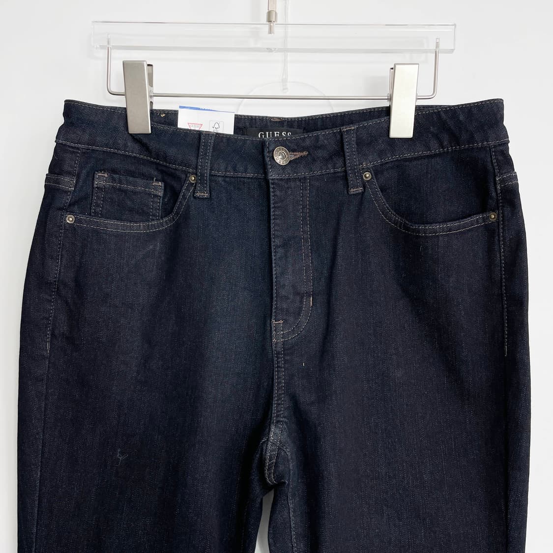 A1 게스 새상품 여성 브러시드 부츠컷 청바지 30-31사이즈 상품이미지3