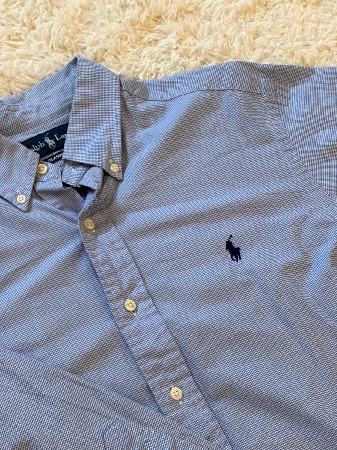 폴로 랄프로렌 블루 스트라이프 Classic Fit 상품이미지5