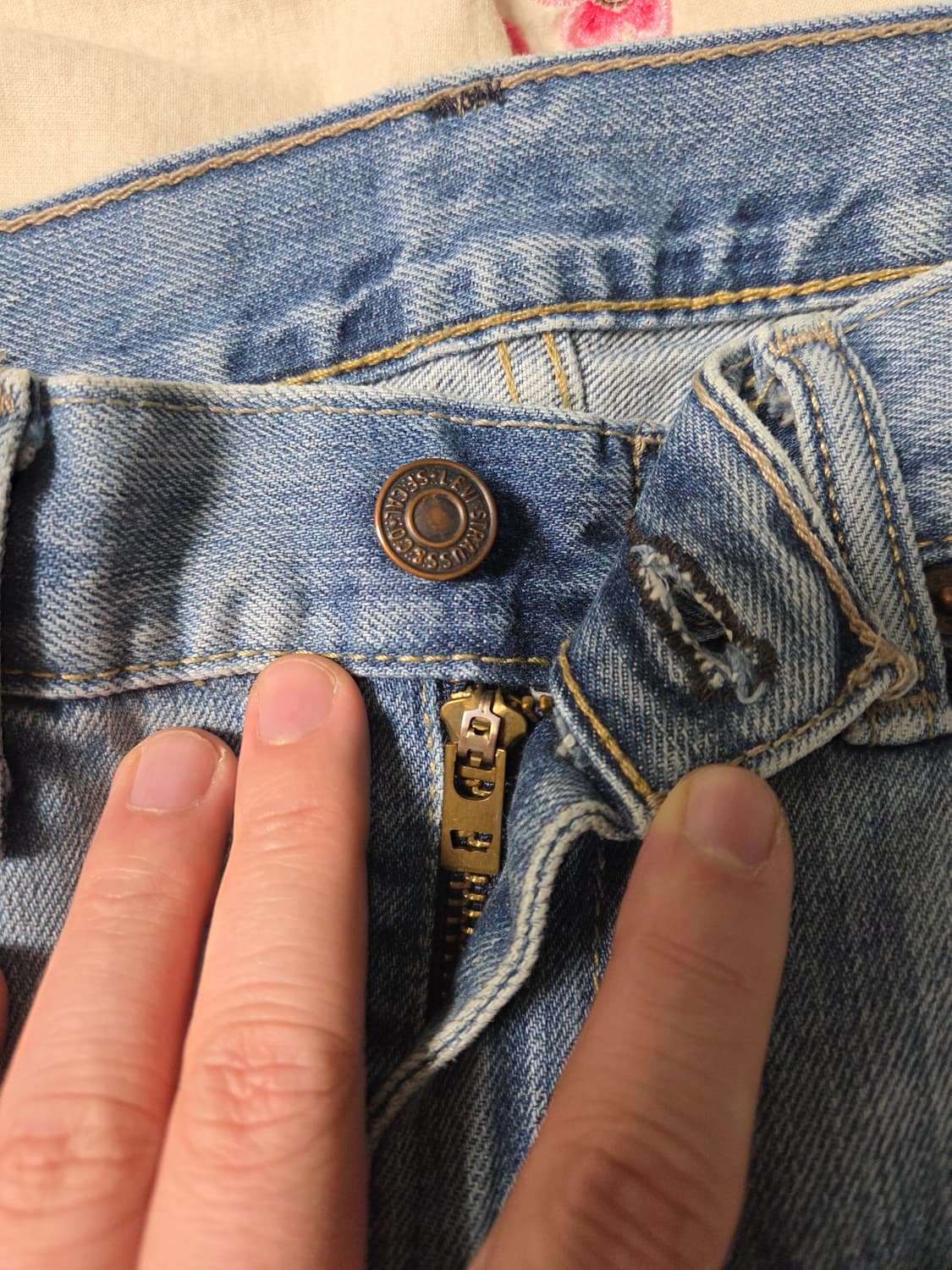 리바이스 505 데님 팬츠 34×30 상품이미지3