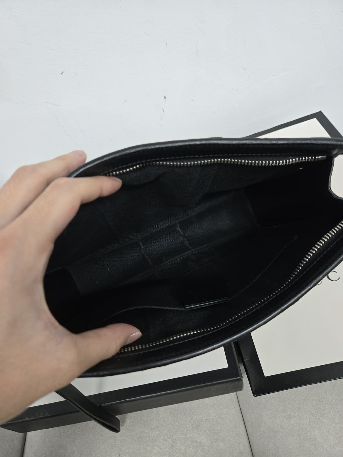 [보증서 정품] 구찌 웹삼선 클러치백 상품이미지6