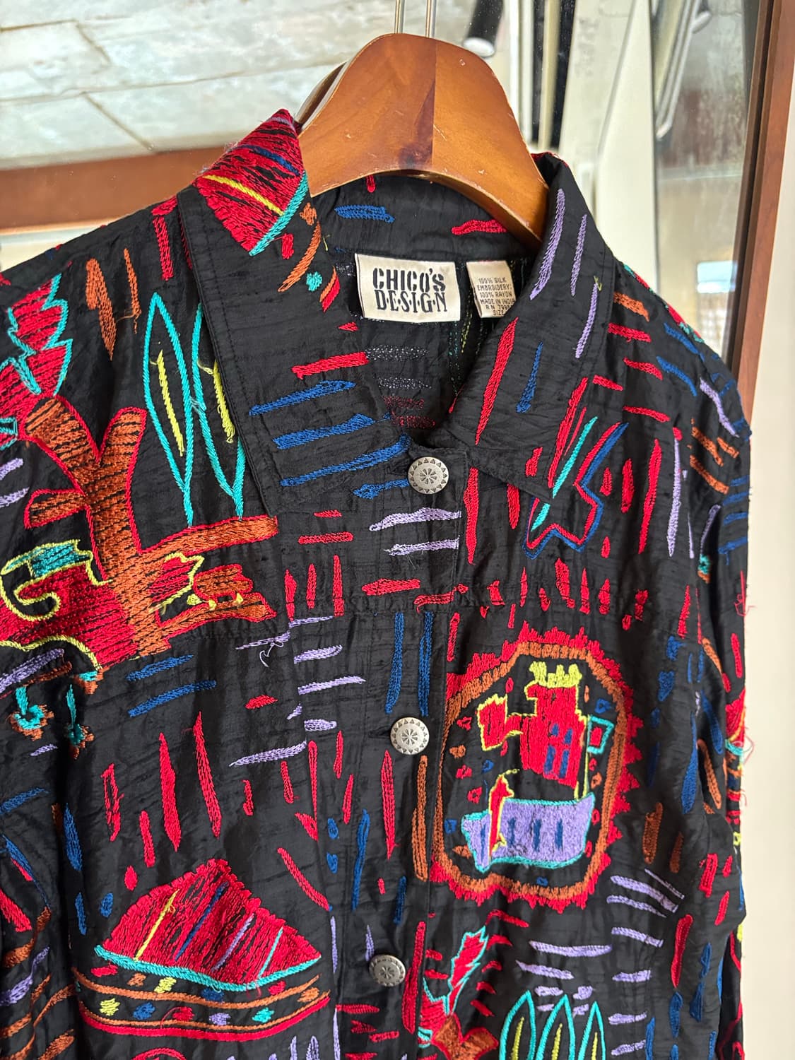 치코스 디자인 자수자켓 상품이미지4