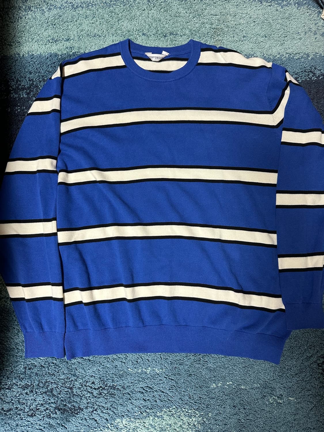 STalkers X INTEMPO MOOD Stripe Round 니트 상품이미지1